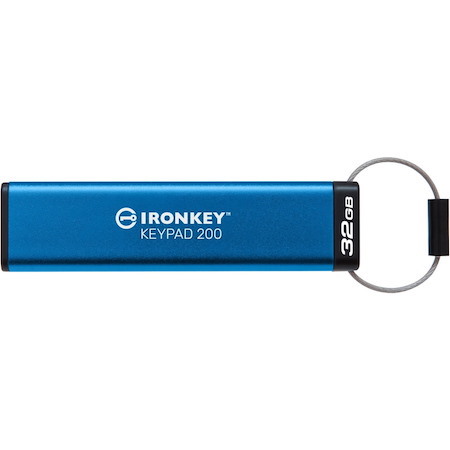 IronKey Keypad 200 IKKP200 32 GB USB 3.2 (Gen 1) Type A Flash Drive - XTS-AES