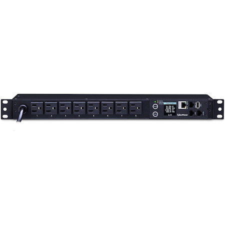 CyberPower PDU31001 Single Phase 100 - 120 VAC 15A Monitored PDU