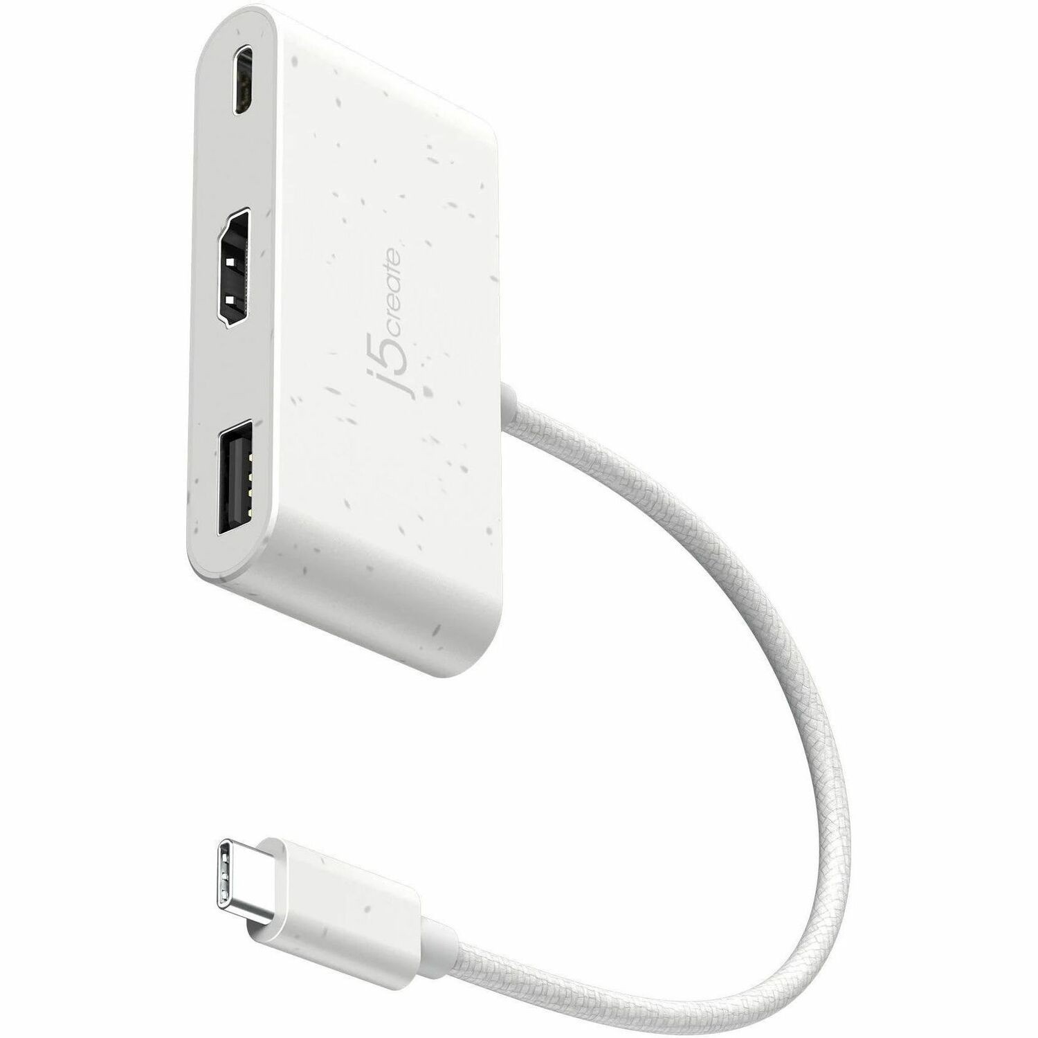 j5create USB Type C Docking Station for Notebook - White
