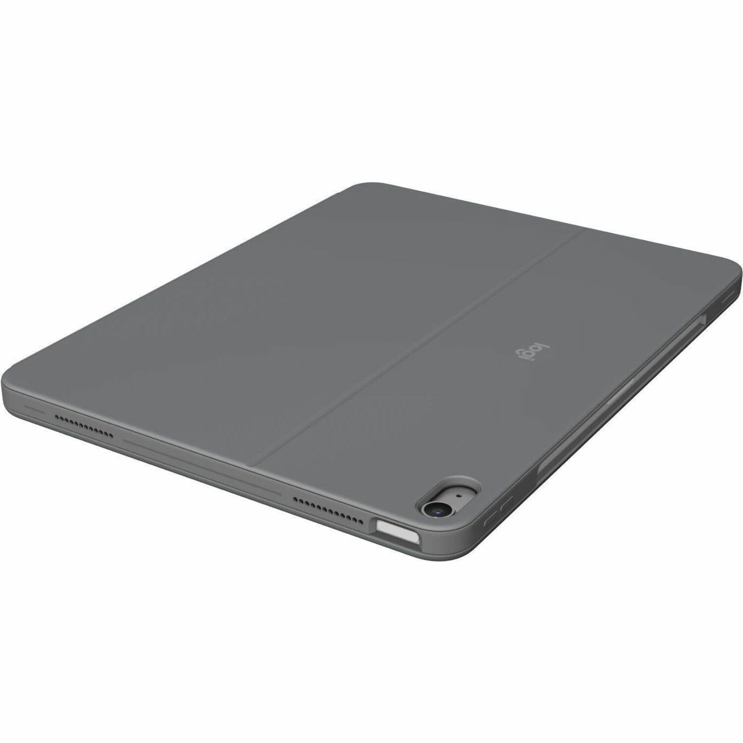 Logitech Combo Touch Keyboard/Cover Case for 33 cm (13") Apple iPad Air 13 (2024) Tablet - Oxford Gray