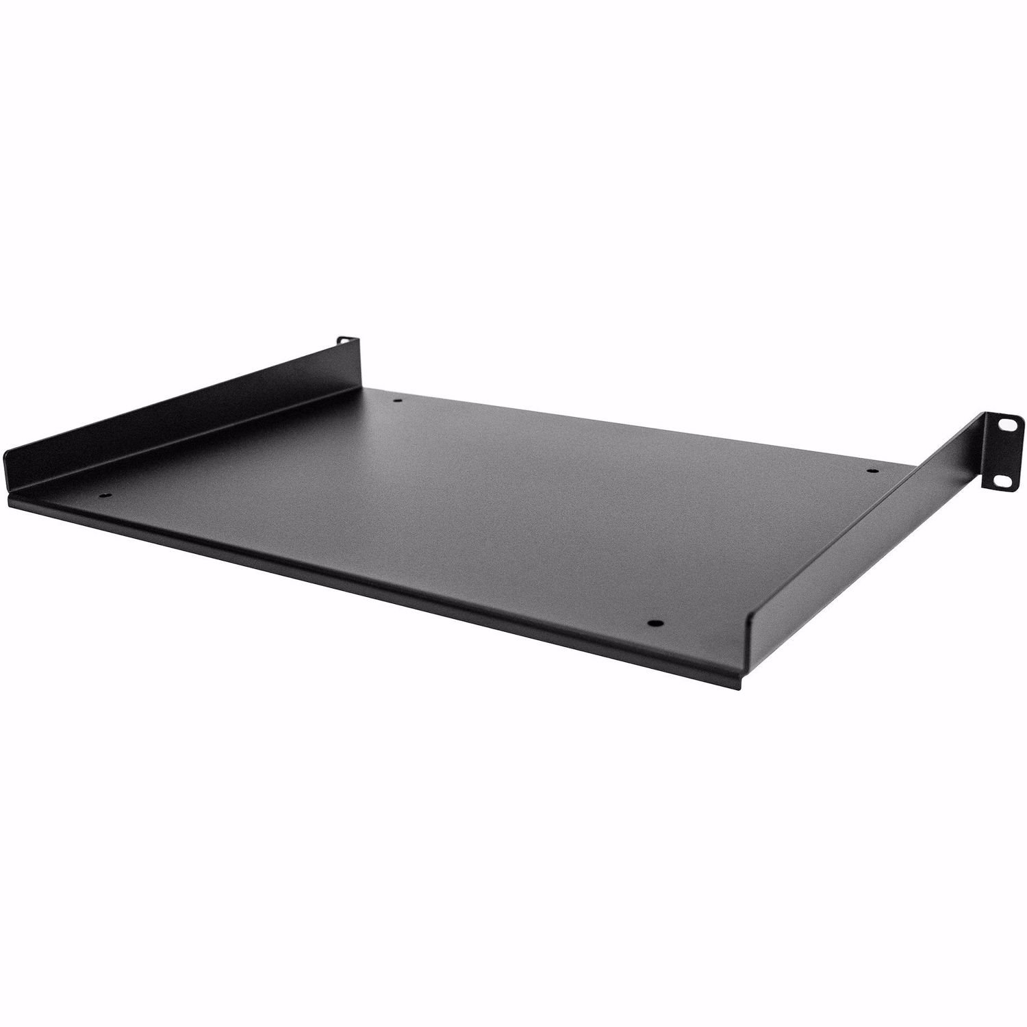 StarTech.com 1U Server Rack Cabinet Shelf - Fixed 12" Deep Cantilever Rackmount Tray for 19" Data/AV/Network Enclosure w/cage nuts, screws