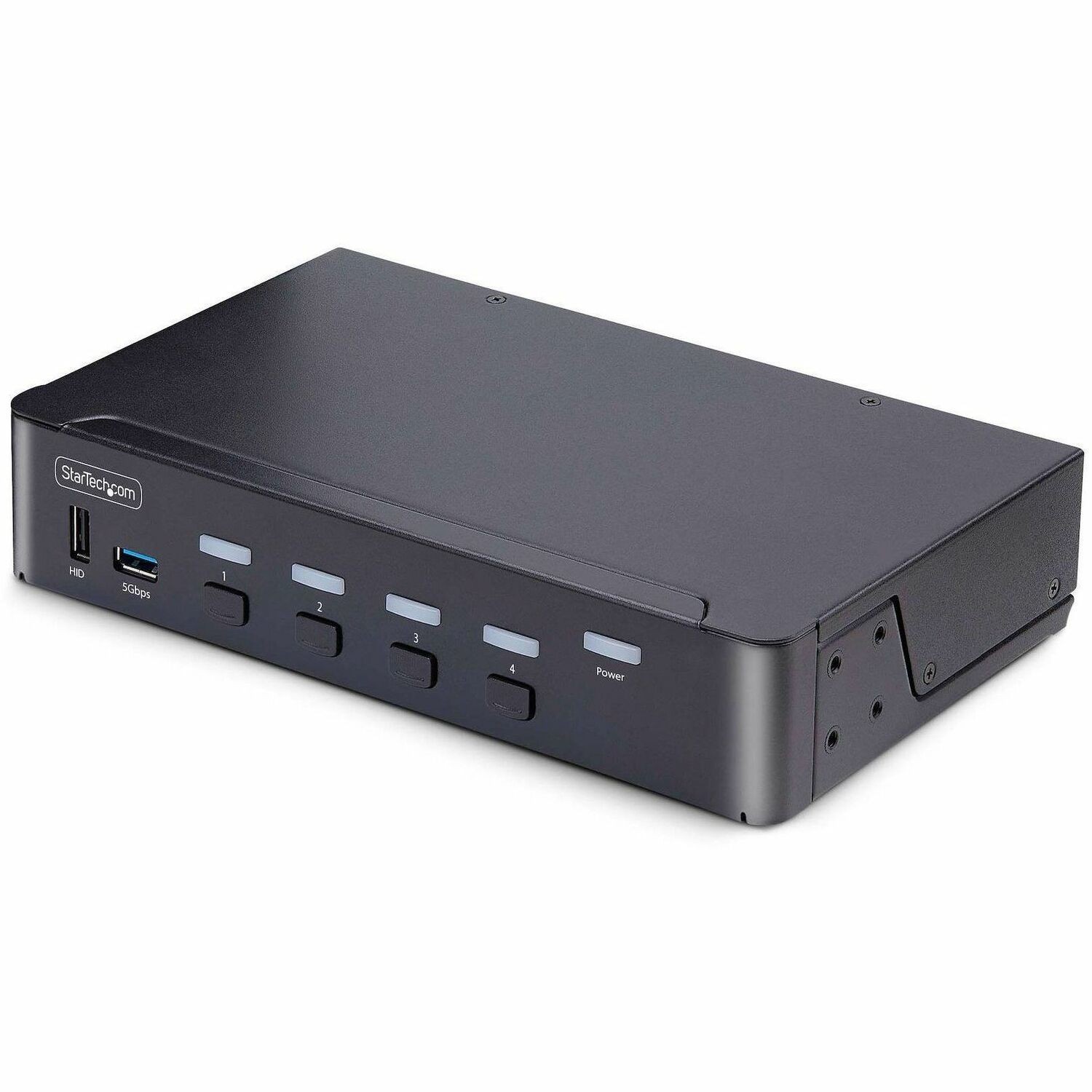 STARTECH.COM 4-PORT DISPLAYPORT KVM SWITCH, 8K 60HZ / 4K 144HZ, SINGLE DISPLAY, DP 1.4, 2X