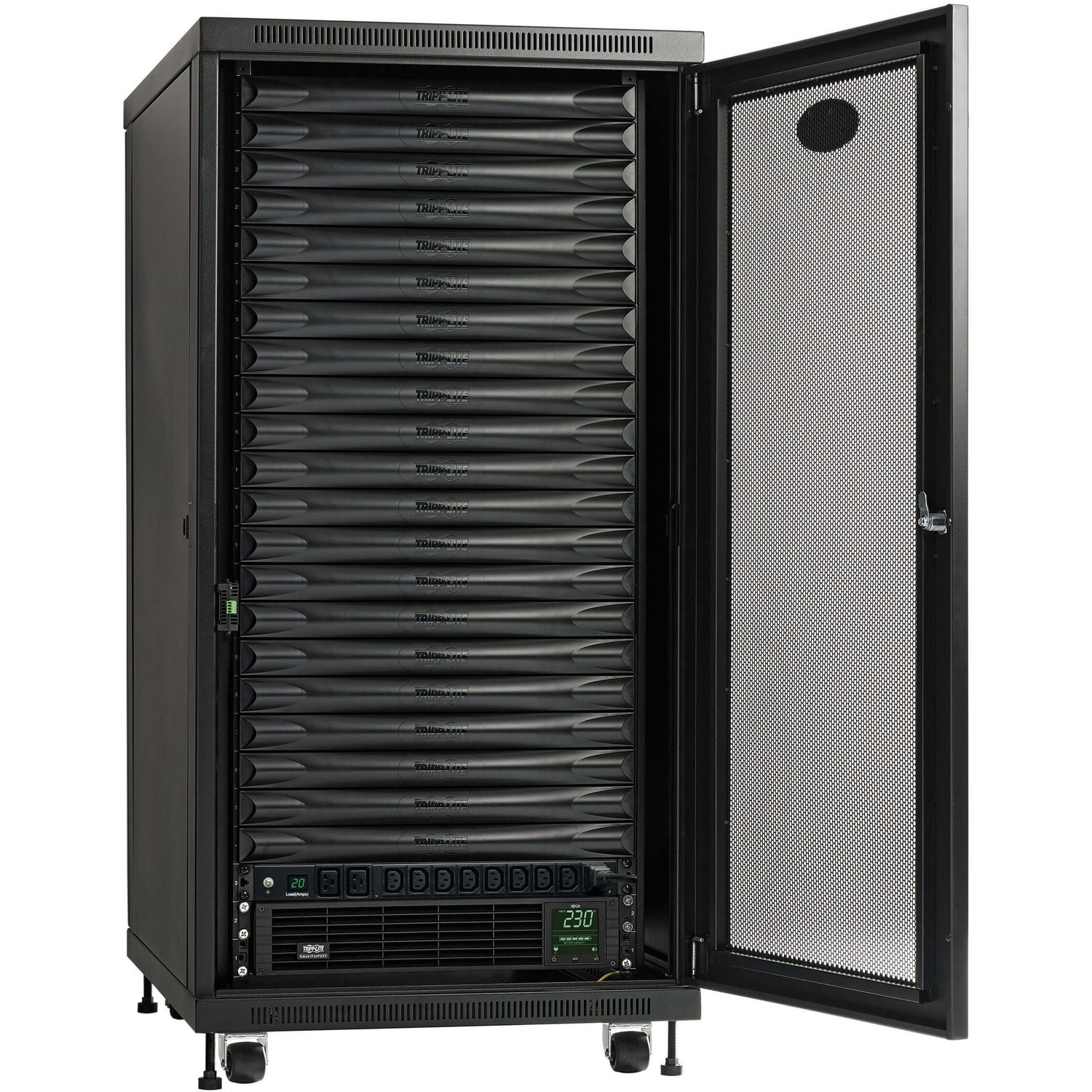 Eaton Tripp Lite Series EdgeReady&trade; Micro Data Center - 21U, 3 kVA UPS, Network Management and PDU, 230V Assembled/Tested Unit