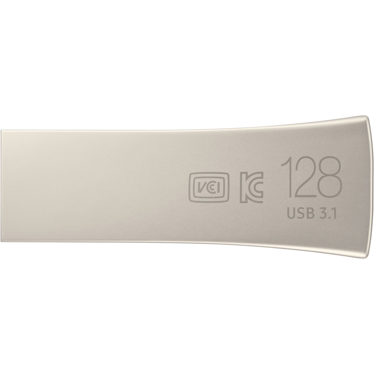 Samsung BAR Plus 128 GB USB 3.1 Type A Flash Drive - Silver