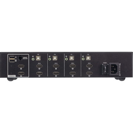 ATEN 4-Port USB HDMI Dual Display Secure KVM Switch (PSD PP v4.0 Compliant)