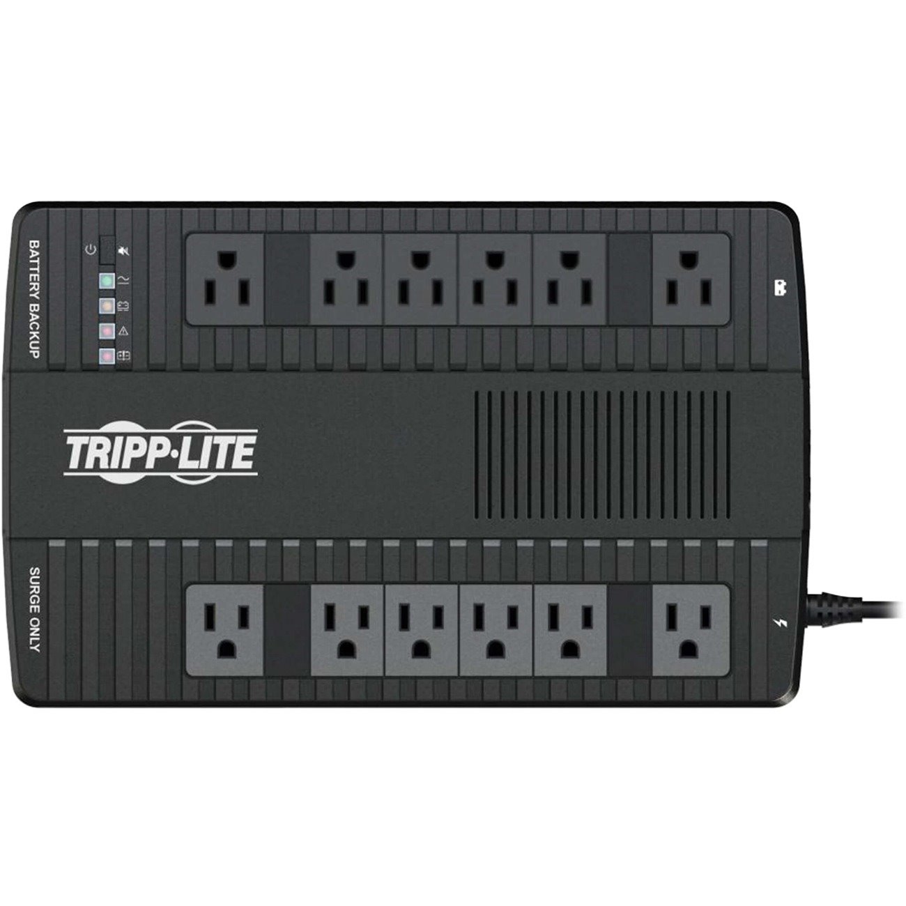 Tripp Lite by Eaton 1050VA 540W 120V Line-Interactive UPS - 12 NEMA 5-15R Outlets, Double-Boost AVR, USB, Desktop/Wall-Mount