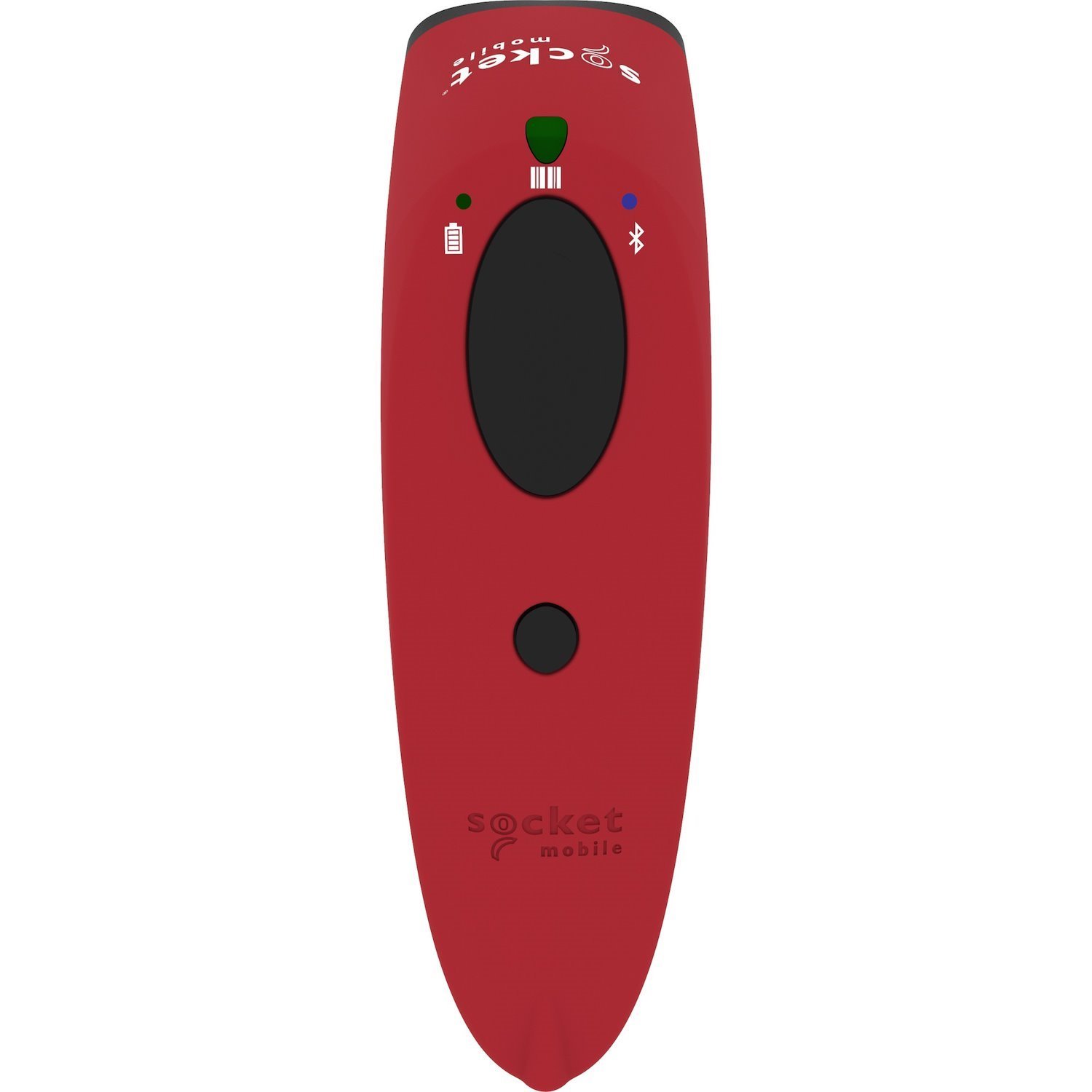 Socket Mobile SocketScan S720 Asset Tracking, Loyalty Program, Transportation, Inventory, Hospitality Handheld Barcode Scanner - Wireless Connectivity - Red