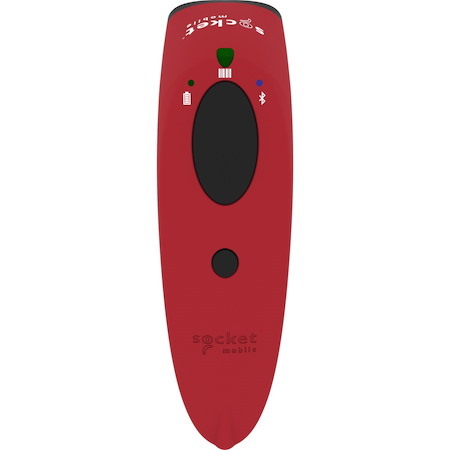 Socket Mobile SocketScan S720 Asset Tracking, Loyalty Program, Transportation, Inventory, Hospitality Handheld Barcode Scanner - Wireless Connectivity - Red