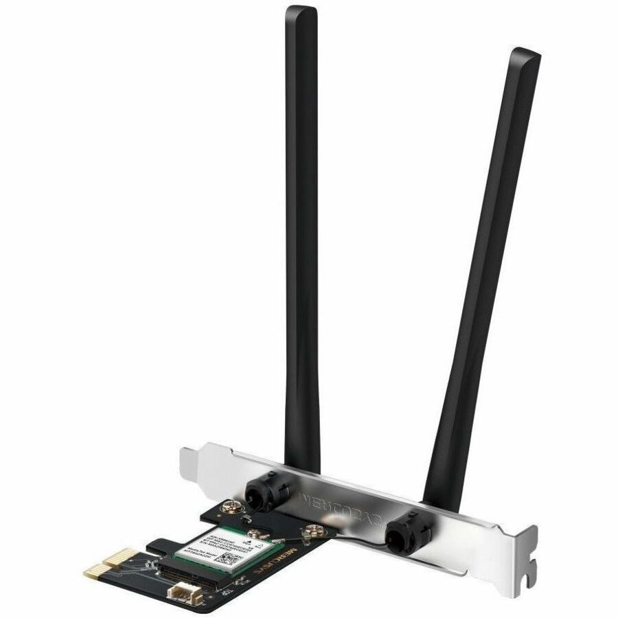 TP-Link Mercusys Ma80xe Ax3000 Wi-Fi 6 Bluetooth 5.2 PCIe Adapter, 2402Mbps @5 GHz, 574Mbps @2.4GHz