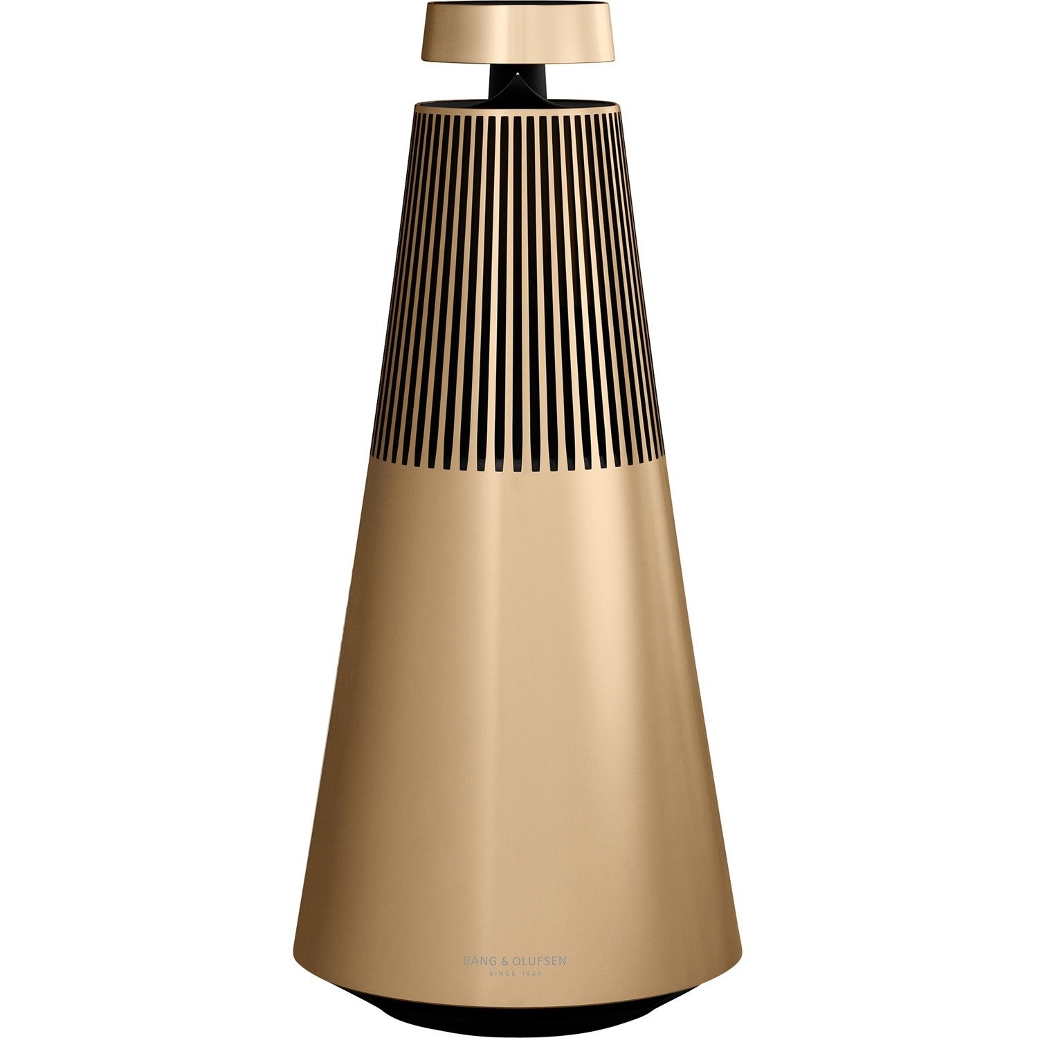 Bang & Olufsen Beosound 2 Bluetooth Smart Speaker - 91 W RMS - Google Assistant Supported - Gold Tone