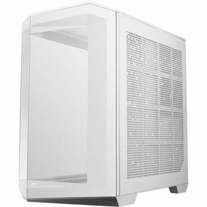 Msi Mag Pano 100R PZ White Micro Atx Case, 2 X Usb 5Gbps , 1X Usb C 20Gbps, 1 X Audio-Out / Mic,, 3X 2.5', 2X 3.5', Micro Atx / Mini Itx(New)