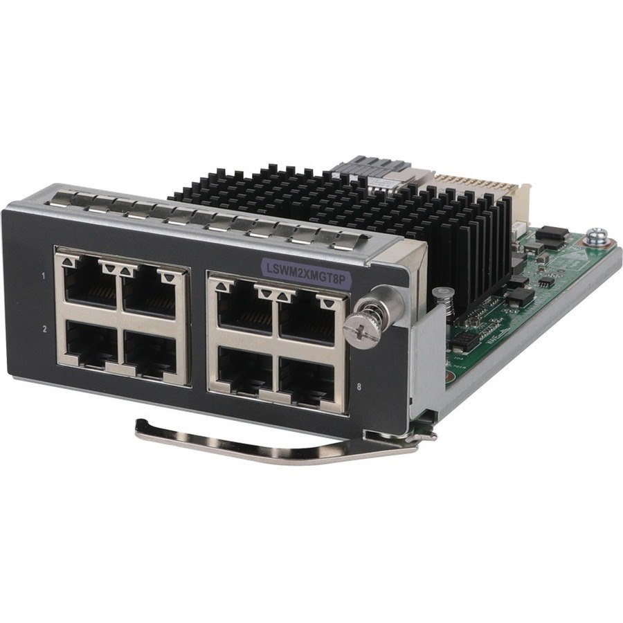 HPE FlexNetwork Switching Module - 8 x RJ-45 2.5/5/10GBase-T Network