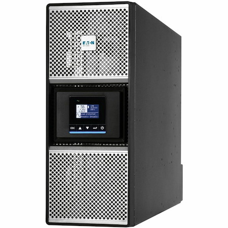 Eaton 9PX G2 8000VA 8000W 208V Online Double-Conversion UPS - Hardwired Input, 4 L6-30R/Hardwired Output, Maintenance Bypass, Cybersecure Network Card, Extended Run, 4U Rack/Tower