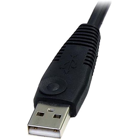 StarTech.com 6 ft 4-in-1 USB DisplayPort KVM Switch Cable