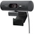 Logitech Brio 500 Full HD webcam, auto framing, noise-reducing mics, privacy shutter, streaming & video calling, Graphite