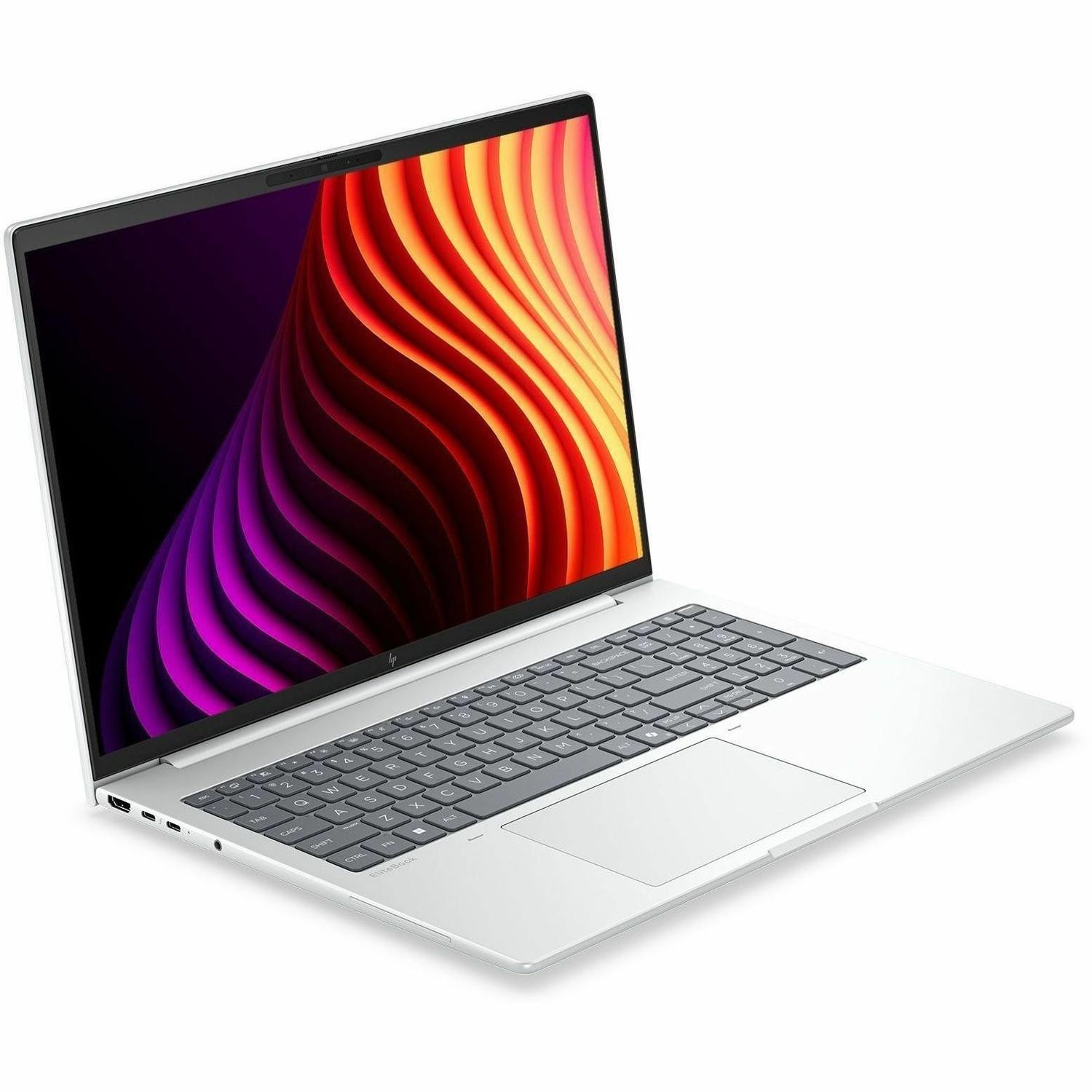 HP EliteBook 8 G2i 16" Notebook - 5G - WUXGA - Intel Core Ultra 5 Series 3 325 - 32 GB - 512 GB SSD - Glacier Silver Aluminum