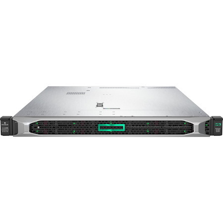 HPE ProLiant DL360 G10 1U Rack Server - 1 Xeon Silver 4214 2.20 GHz - 16 GB RAM - Serial ATA/600, 12Gb/s SAS Controller
