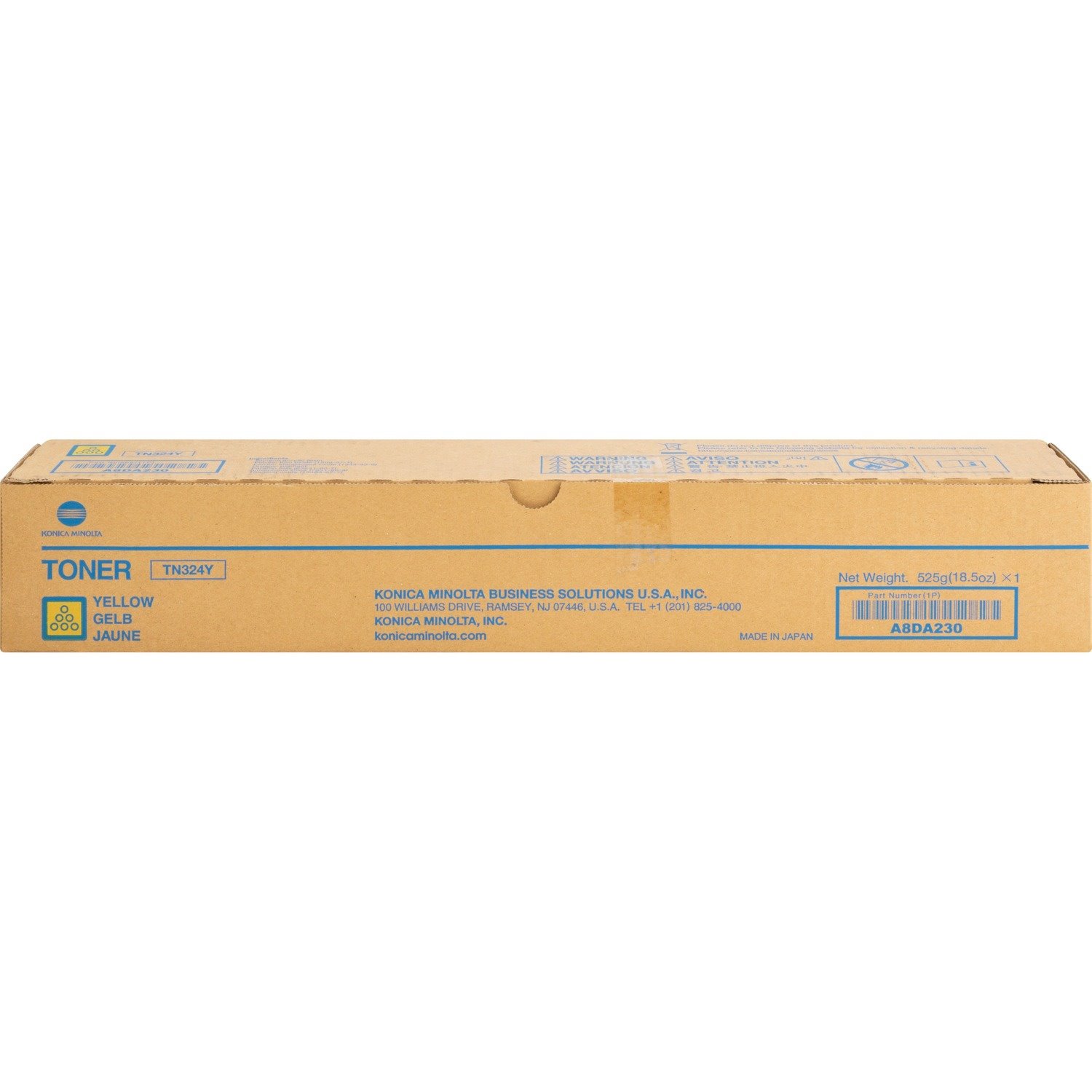 Konica Minolta Original Laser Toner Cartridge - Yellow - 1 Each