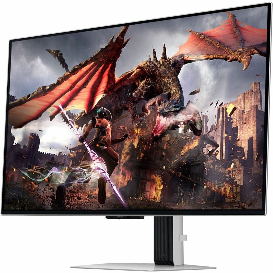 Samsung Odyssey OLED G8 S32DG802SN 32" Class 4K UHD Smart Gaming OLED Monitor - 16:9 - Silver