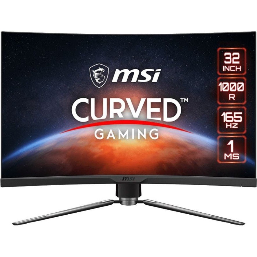 MSI MAG ARTYMIS 324CP 32" Class Full HD Curved Screen Gaming LCD Monitor - 16:9 - Black