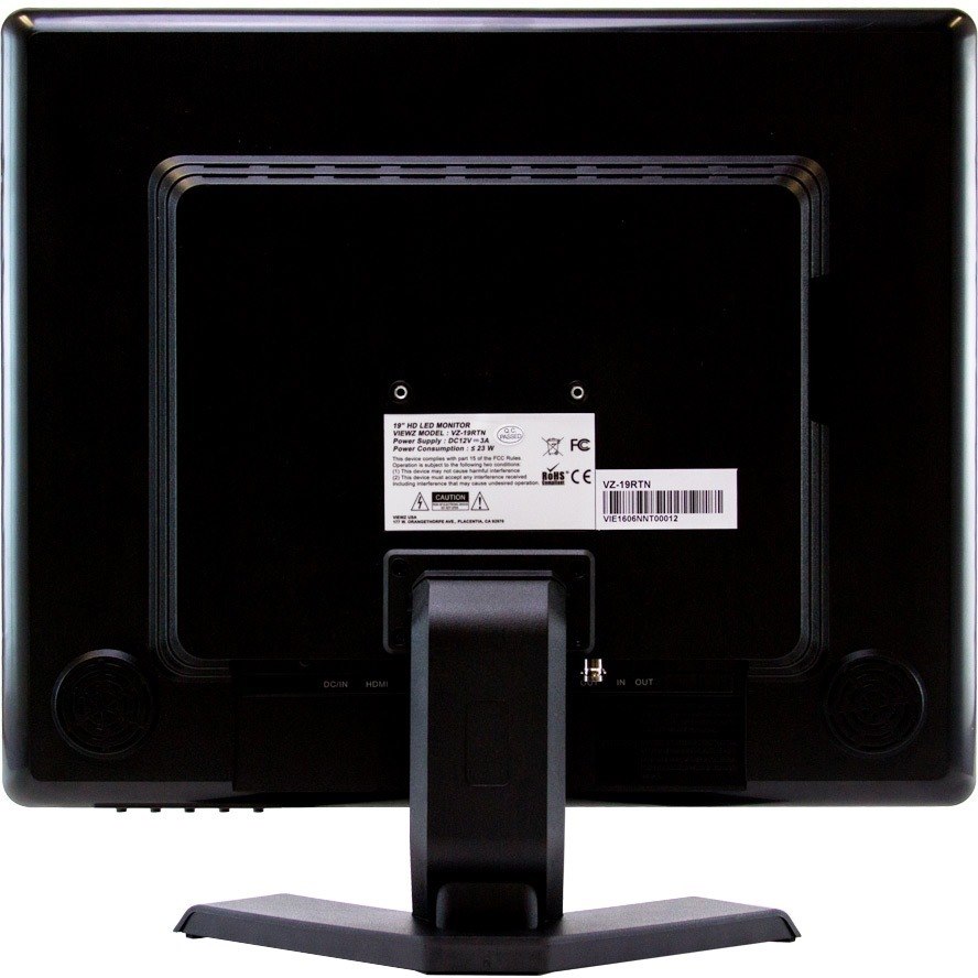 ViewZ VZ-17RTN 17" Class SXGA LCD Monitor - Black