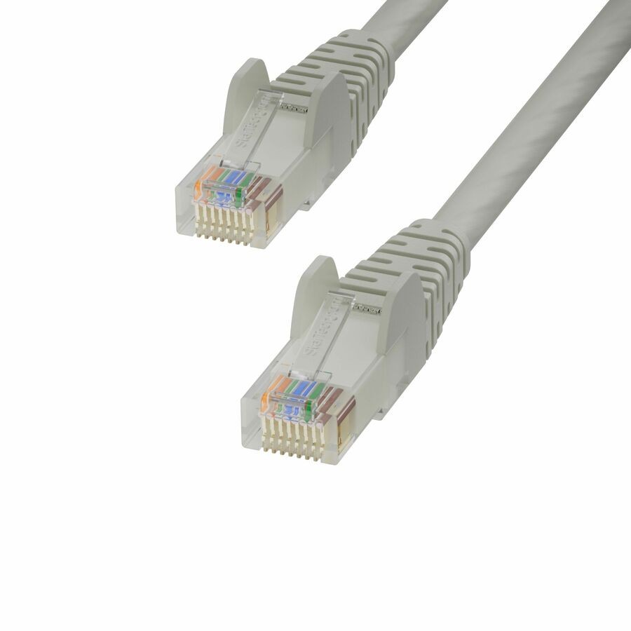 StarTech 30m Gray Cat6 Ethernet Cable, Snagless RJ45, UTP, 24AWG Bare Copper Wire, Network Patch Cord