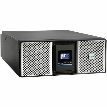 Eaton 9PX G2 11000VA 11000W 208V Online Double-Conversion UPS - Hardwired Input, 4 L6-30R/Hardwired Output, Maintenance Bypass, Cybersecure Network Card, Extended Run, 4U Rack/Tower
