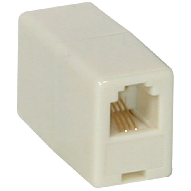 C2G RJ11 4-pin Modular Crossed Inline Coupler