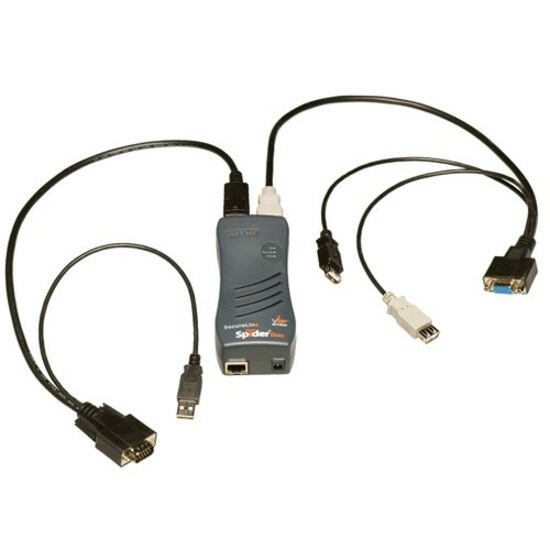 Lantronix SecureLinx SpiderDuo KVM Switch