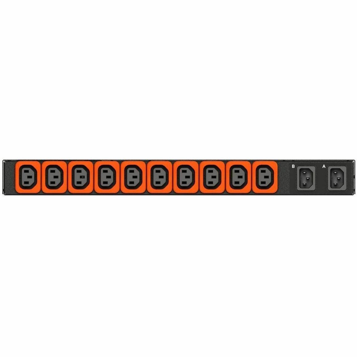 Vertiv Geist PowerIT rPDU AU05M1R0-10L137-1C14C14A900-D 10-Outlets PDU