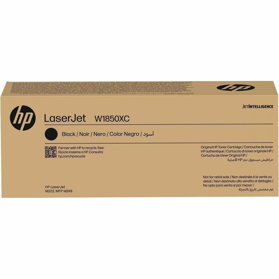 HP 185X Origineel Hoog Rendement Laser Tonercartridge - Zwart Verpakking