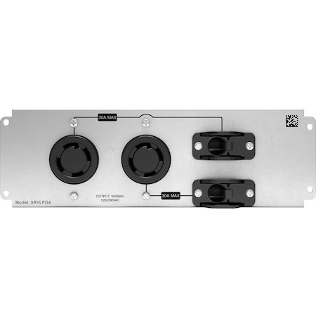 APC Backplate Kit with 2x NEMA L14-30R for Smart-UPS Modular Ultra