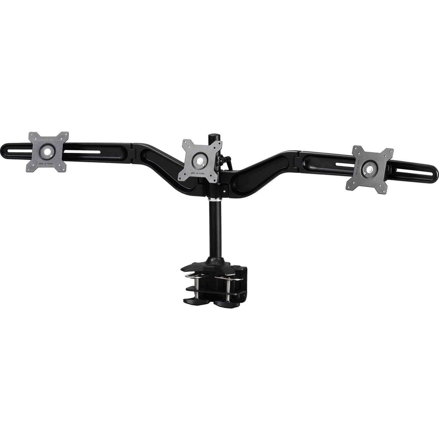 Amer Mounts AMR3C Desk Mount for Flat Panel Display, Monitor - Black - TAA Compliant