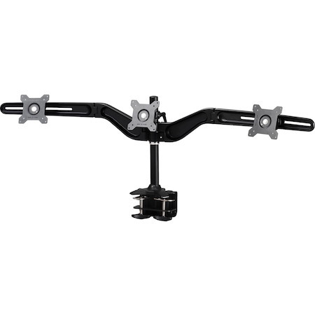 Amer Mounts AMR3C Desk Mount for Flat Panel Display, Monitor - Black - TAA Compliant