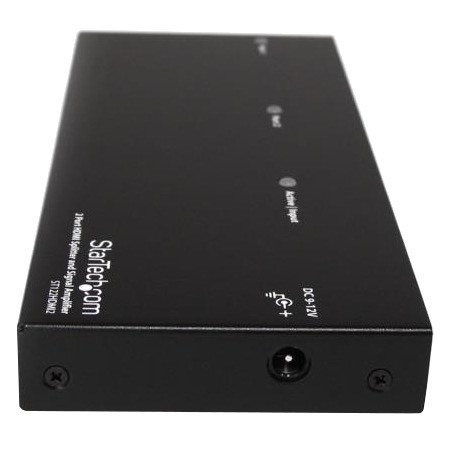 StarTech.com HDMI Splitter 1 In 2 Out - 1080p - 2 Port - Signal Amplifier - Rugged - HDMI Multi Port - HDMI Audio Splitter