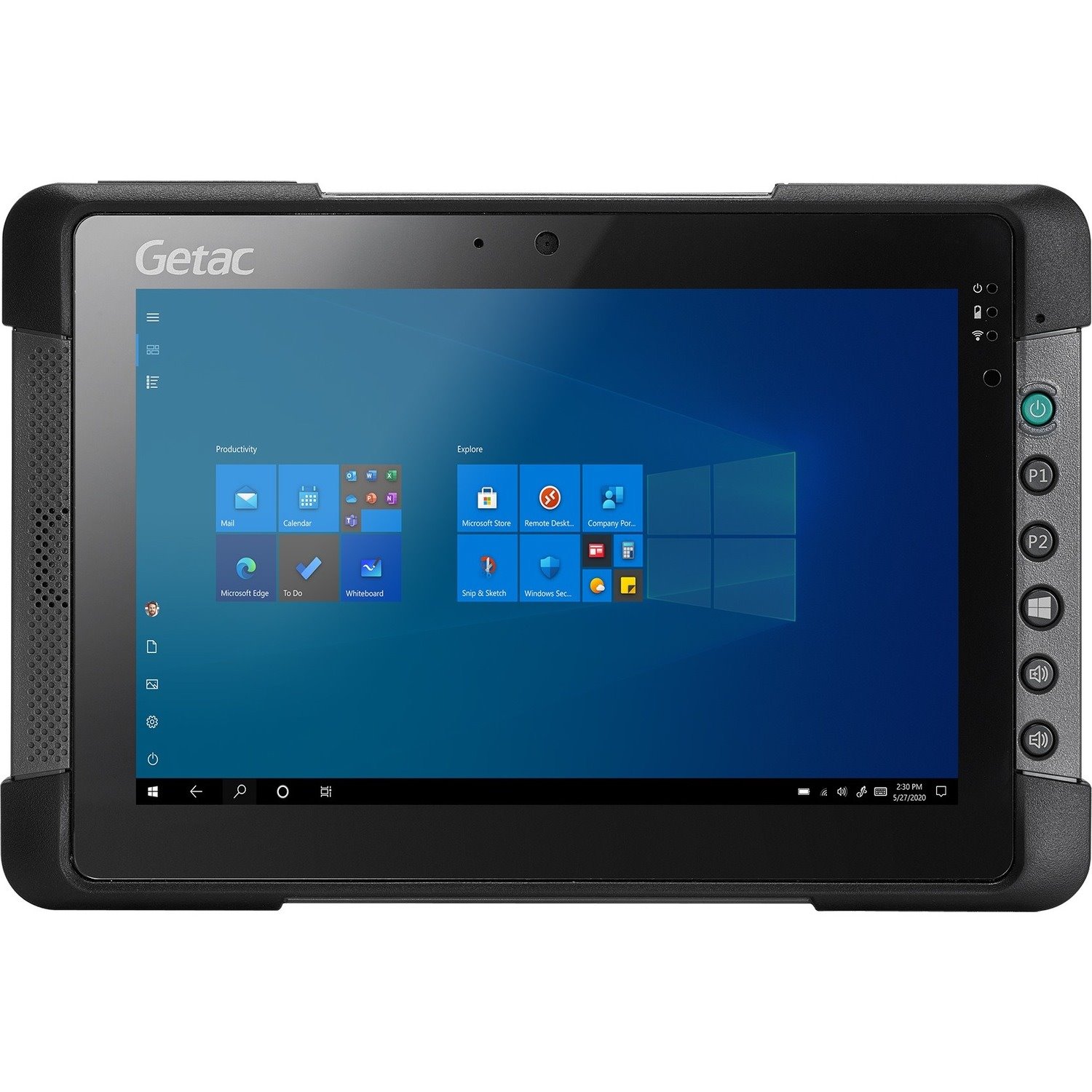 Getac T800G2 - X7-Z8750 8.1in+FHD Cam Win 10 8