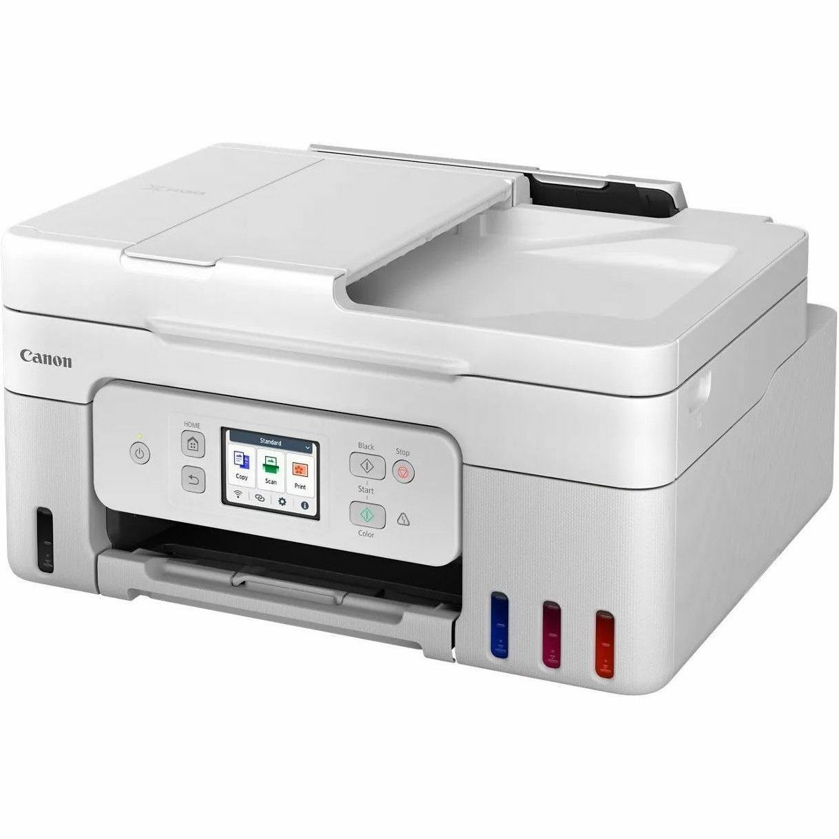 Canon PIXMA G4280 Wireless MegaTank Inkjet Multifunction Printer - Color - White