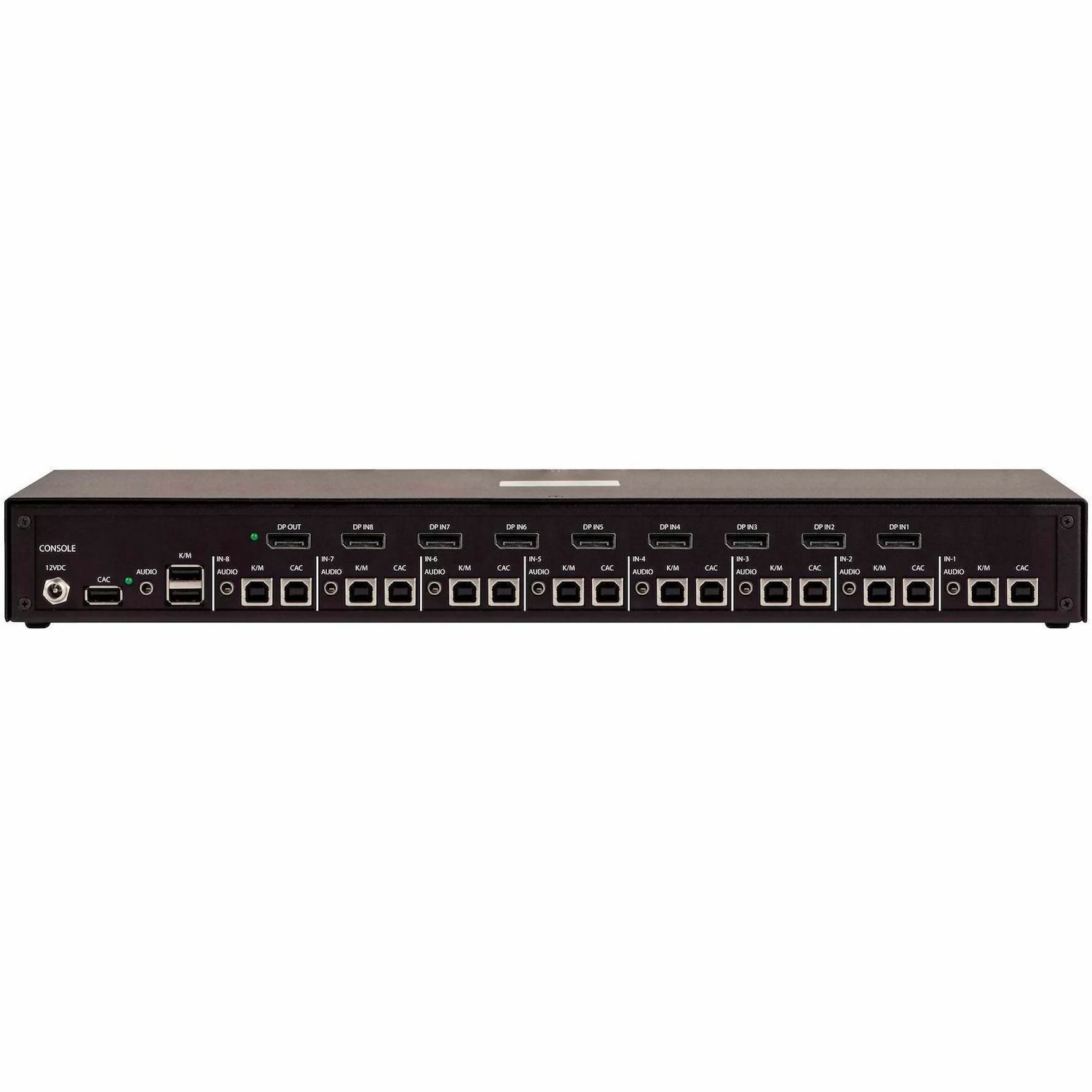 StarTech.com Secure 8-Port DisplayPort KVM Switch, 4K 30Hz, NIAP 4.0, CAC, Made in the USA