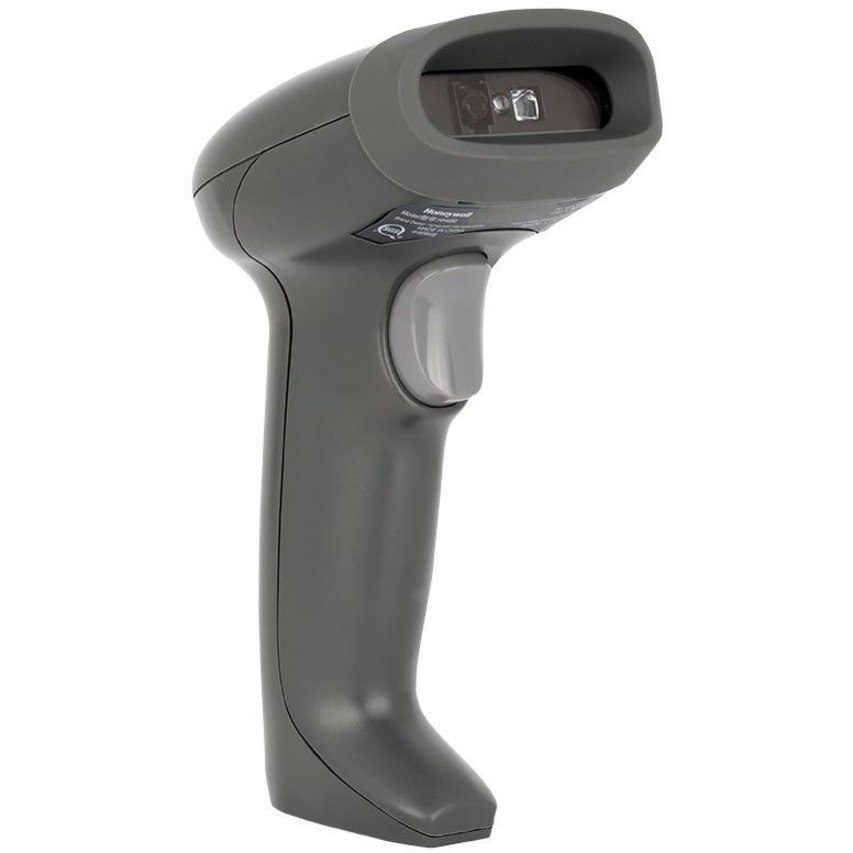 Honeywell Voyager 1350G Government Handheld Barcode Scanner Kit - Cable Connectivity - Black - Serial Cable Included