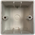 Eaton Tripp Lite Series Single-Gang Surface Mounting Box, European Style, 81 x 81 x 45 mm, White, TAA