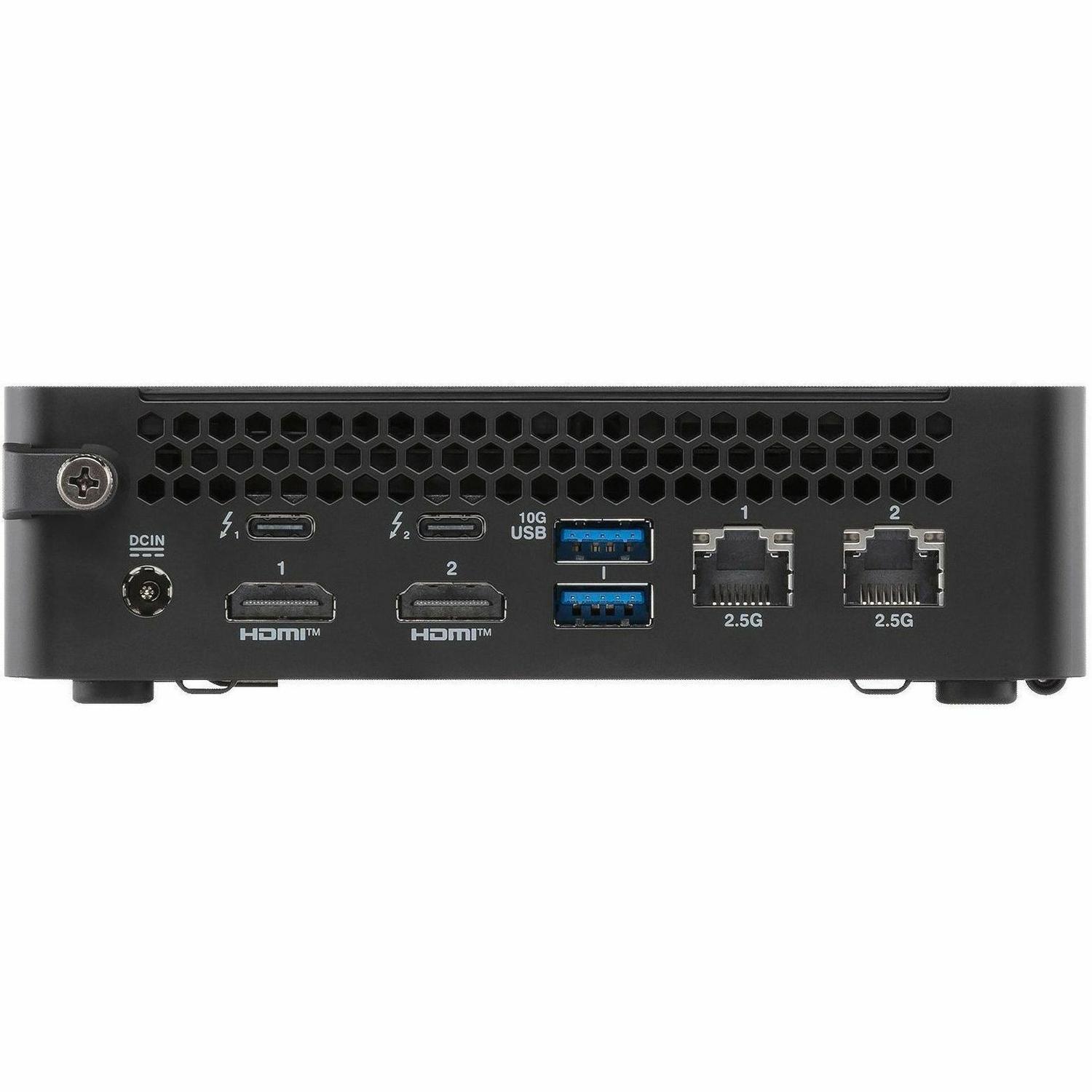 Asus NUC 16 Pro RNUC16GDKX76C4N3 Desktop Computer - Intel Core Ultra X7 Series 3 358H - 32 GB - 1 TB PCI Express NVMe 4.0 SSD - Mini PC - Black
