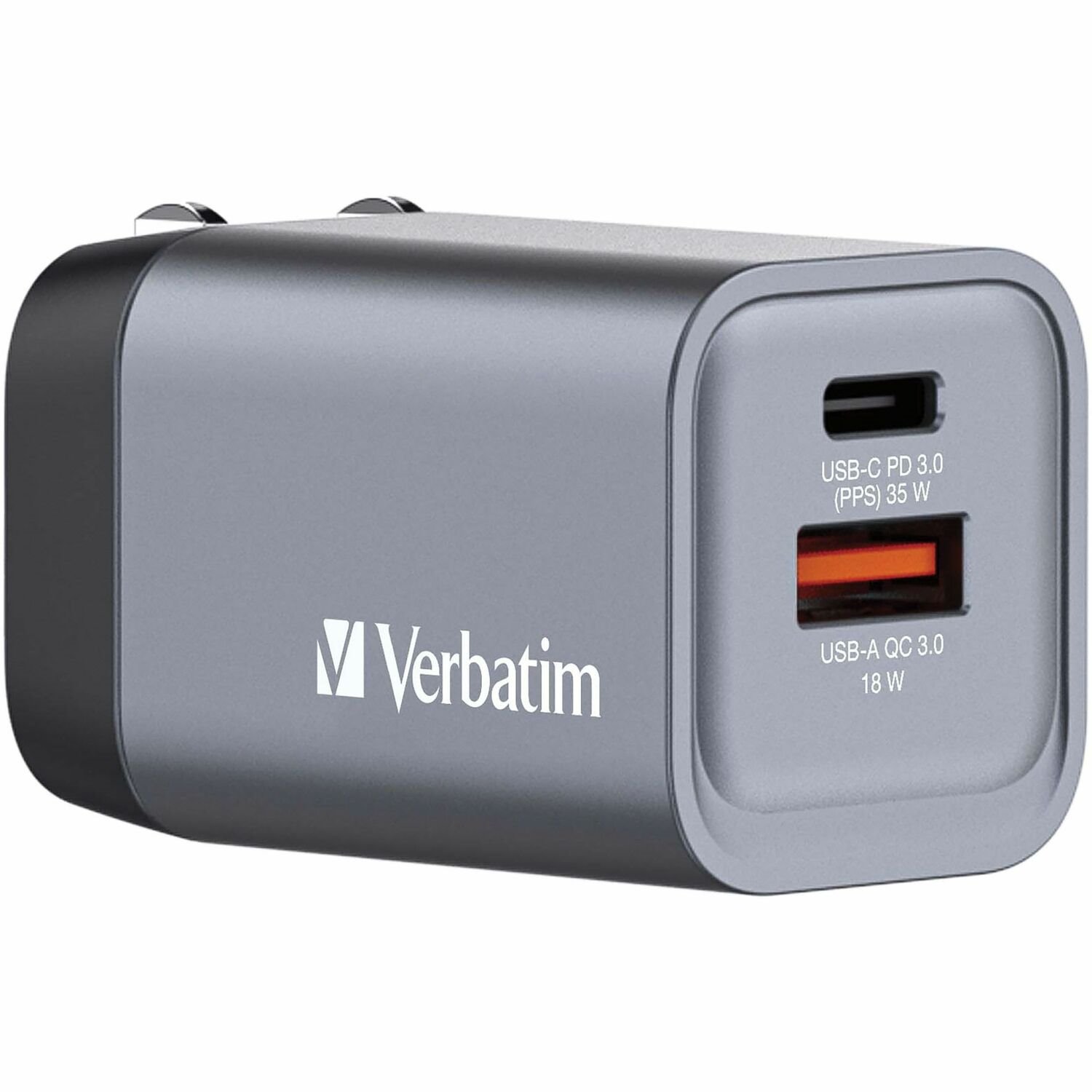 Verbatim 35W 2-Port GaN Wall Charger