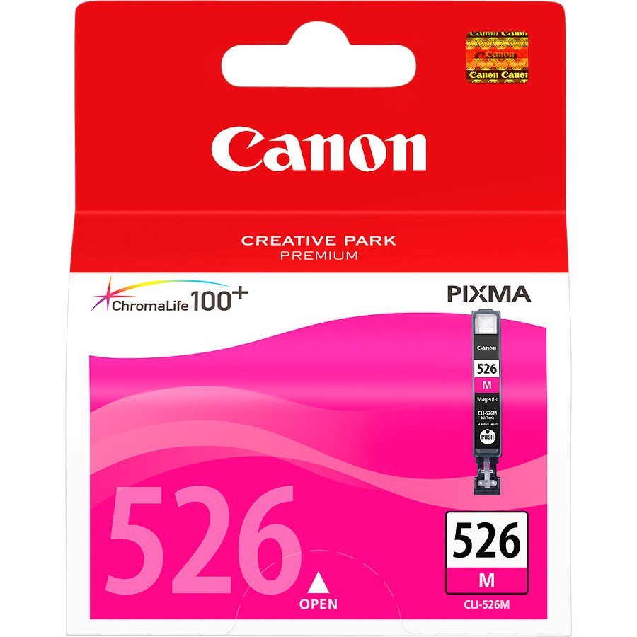 Canon CLI526M Original Inkjet Ink Cartridge - Magenta - 1 / Pack