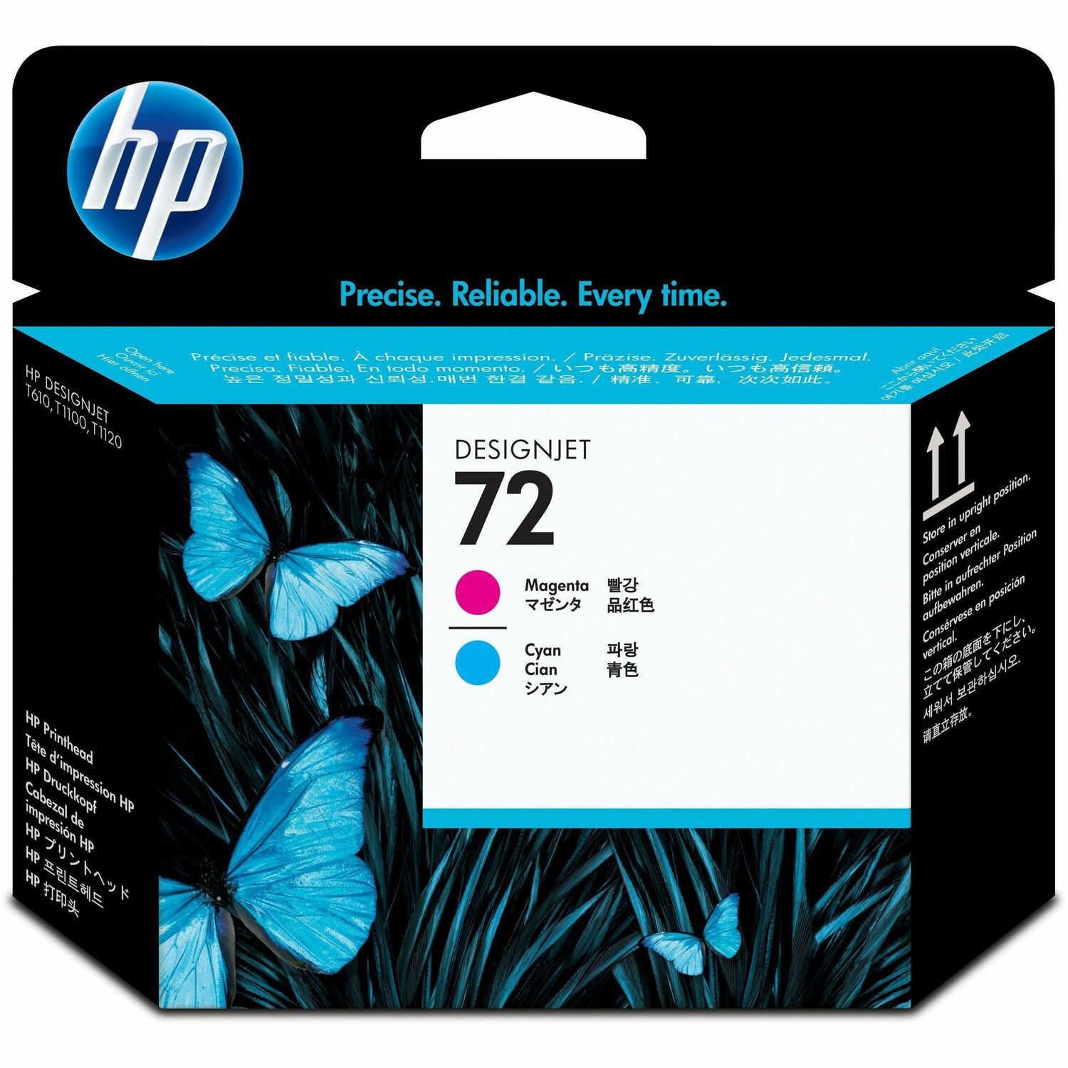 HP 72 (C9383A) Tintenstrahl Druckkopf - Magenta, Cyan - Original - Einzelpackung - 1 Each