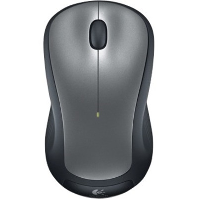 Logitech M310 Wireless Mouse, 2.4 GHz with USB Nano Receiver, 1000 DPI Optical Tracking, Ambidextrous, Black