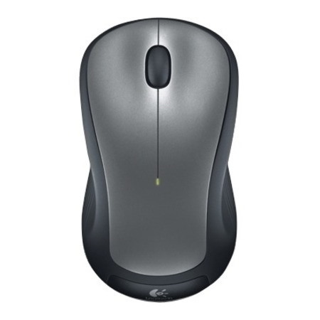 Logitech M310 Wireless Mouse, 2.4 GHz with USB Nano Receiver, 1000 DPI Optical Tracking, Ambidextrous, Black