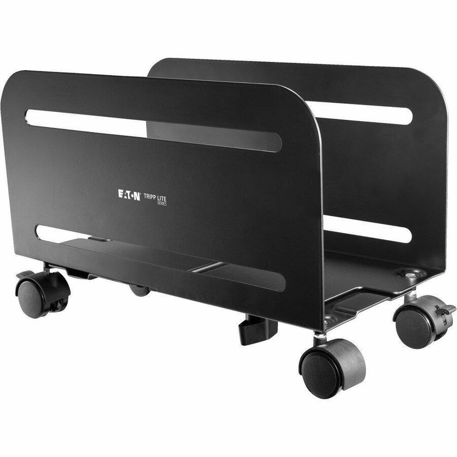 Eaton Tripp Lite Series Mobile CPU Caddy for Computer Towers - Width Adjustable, Locking Casters, Black