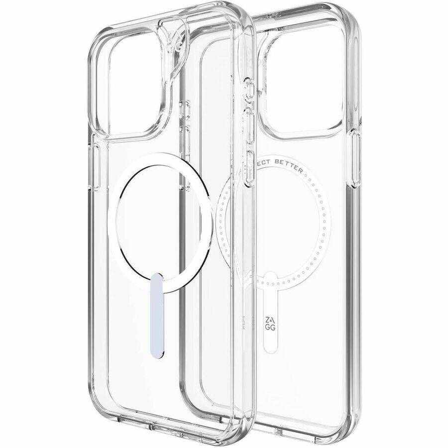 ZAGG Crystal Palace Case for Apple iPhone 15 Pro Max Smartphone - Transparent - 1 Piece