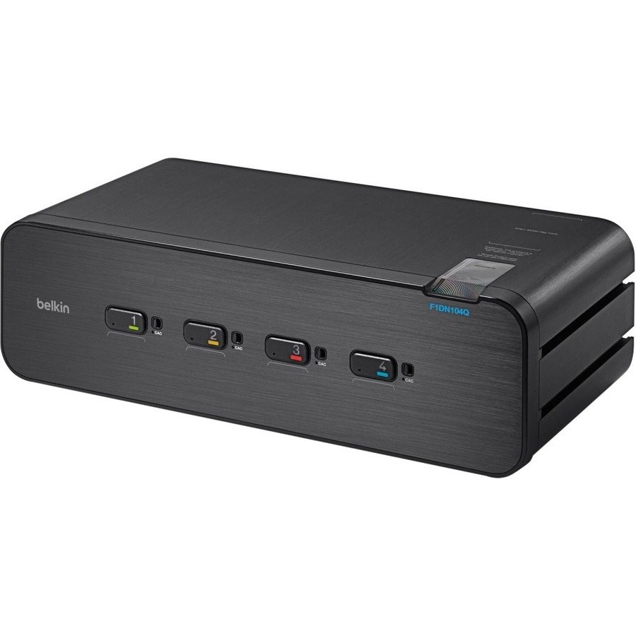Linksys F1DN104Q-3 - Advanced Secure 4-Port Quad-Head KVM, PP 3.0