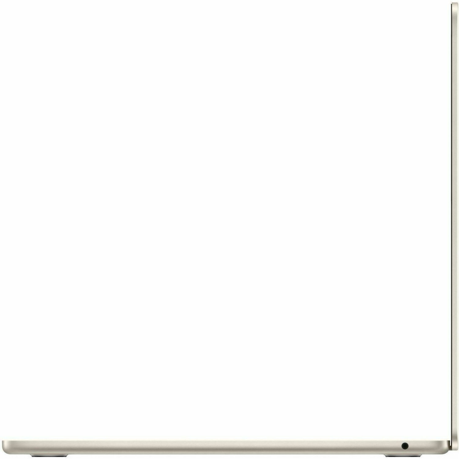 Apple MacBook Air MC6A4X/A 13.6" Notebook - Apple M4 - 24 GB - 512 GB SSD - English (US) Keyboard - Starlight